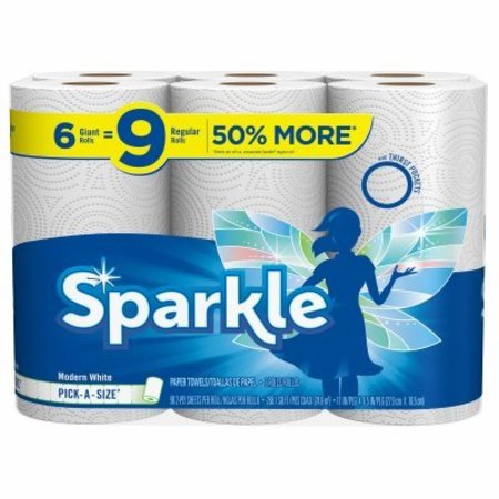 GEORGIA-PACIFIC Sparkle Paper Towels, 4 PK 22238